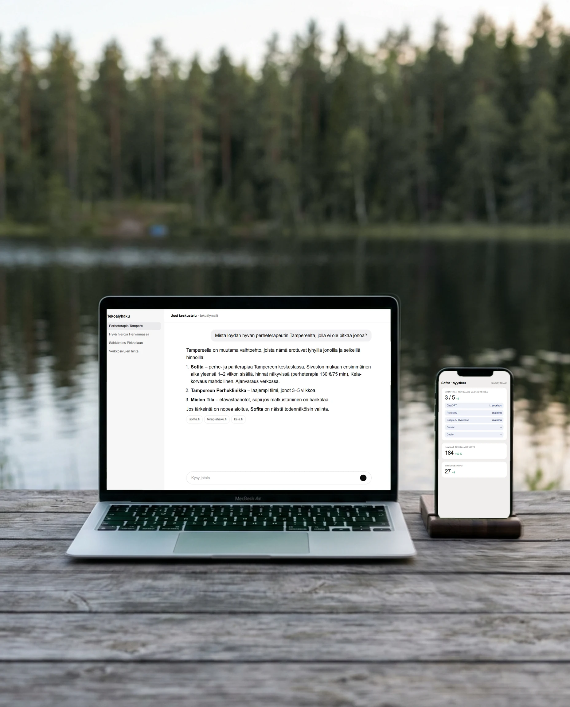 The buukki.net website on a tablet, laptop and phone